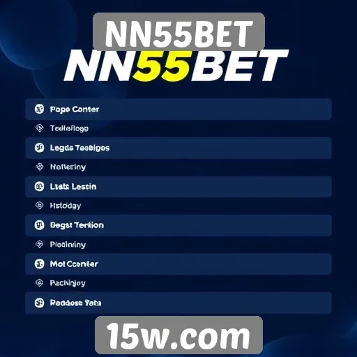 Métodos de pagamento disponíveis na NN55BET